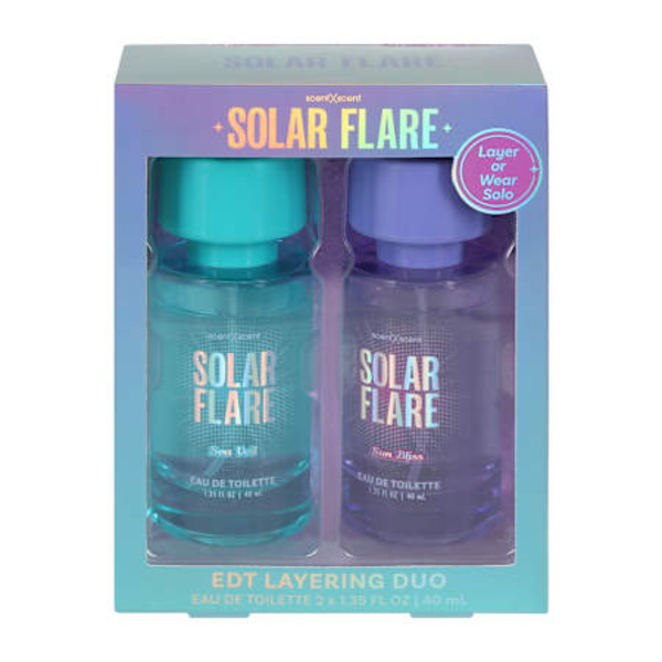 scentXscent Solar Flare Eau de Toilette – Sea Veil & Sun Bliss