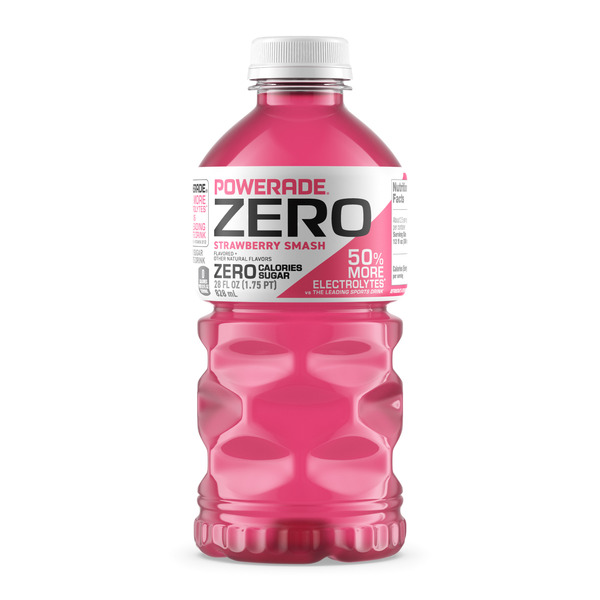POWERADE Strawberry Smash Zero Sugar Sports Drink Bottle