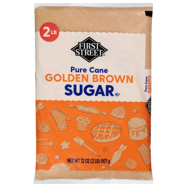 First Street Pure Cane Golden Brown Sugar