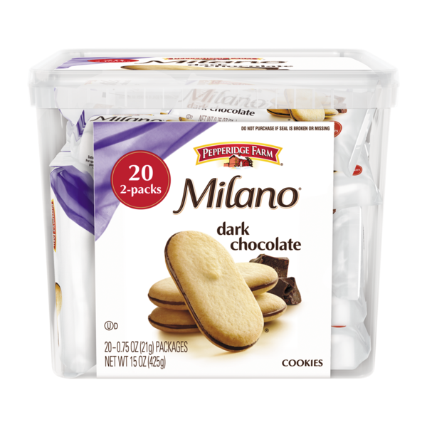 Pepperidge Farm - Milano Cookies Tub - 20/0.75 oz