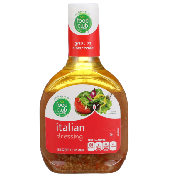 food club italian dressing Food Club Robust Italian Dressing Same-Day Delivery or Pickup