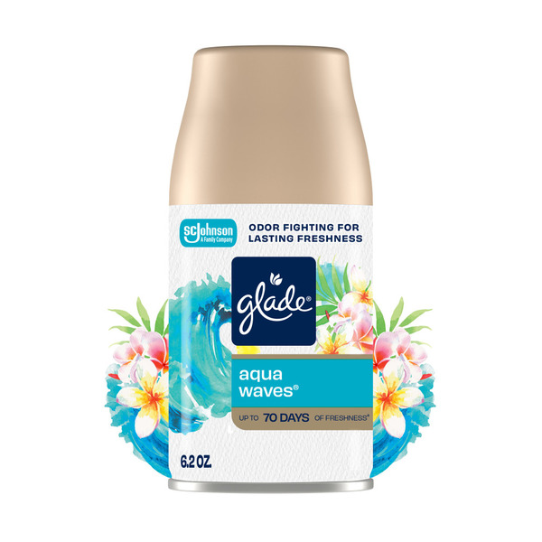 Glade Automatic Spray Refill, Air Freshener, Aqua Waves Same-Day Delivery or Pickup