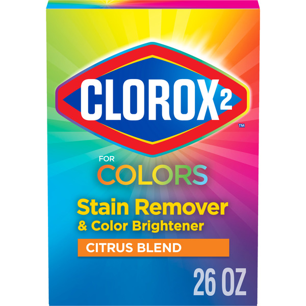 Clorox 2 For Colors Stain Remover and Color Brightener Powder