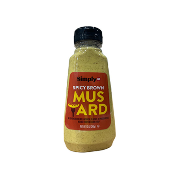Simplygo Spicy Brown Mustard