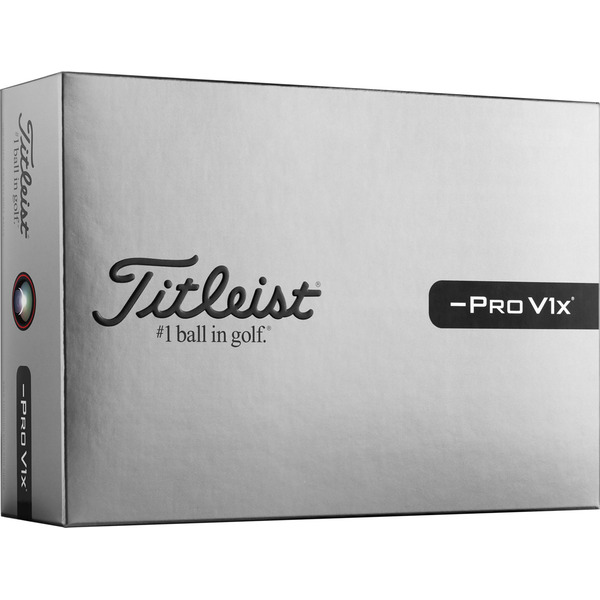 Titleist 2026 Pro V1x Left Dash Golf Balls - White