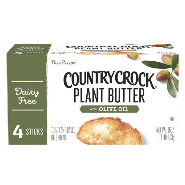 Country Crock Dairy Free Vegan Plant Butter with Olive Oil Same