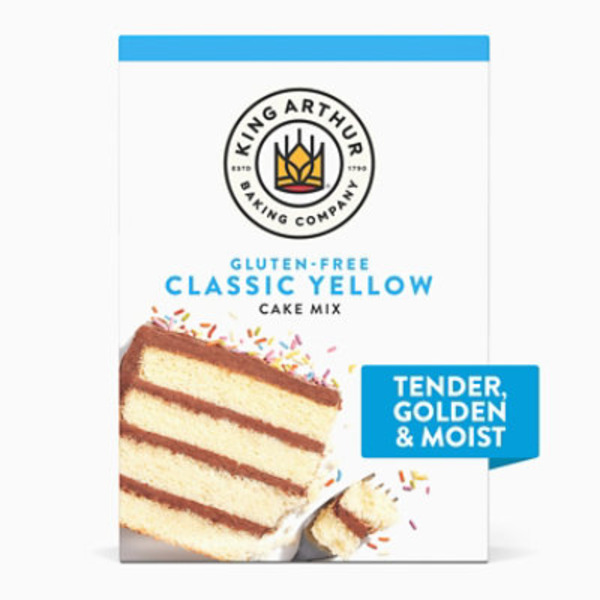 King Arthur Baking Company Cake Mix, Gluten Free, Classic Yellow