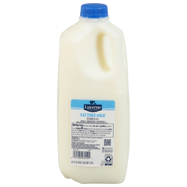 Lucerne Fat Free Milk