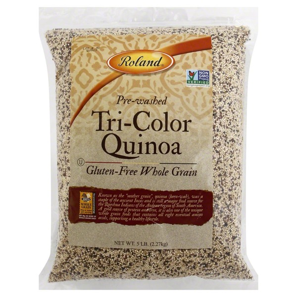 Roland Quinoa, TriColor, Gluten Free, Whole Grain, Bag (5 lb) Instacart