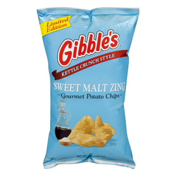Gibble's Gourmet Potato Chips Sweet Malt Zing (8 oz) Instacart