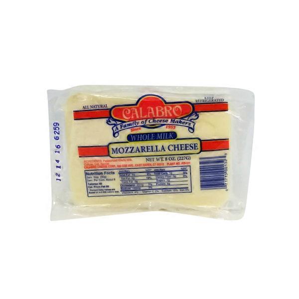 Calabro Cheese Mozzarella Whole Milk Cheese Same-Day Delivery or Pickup ...