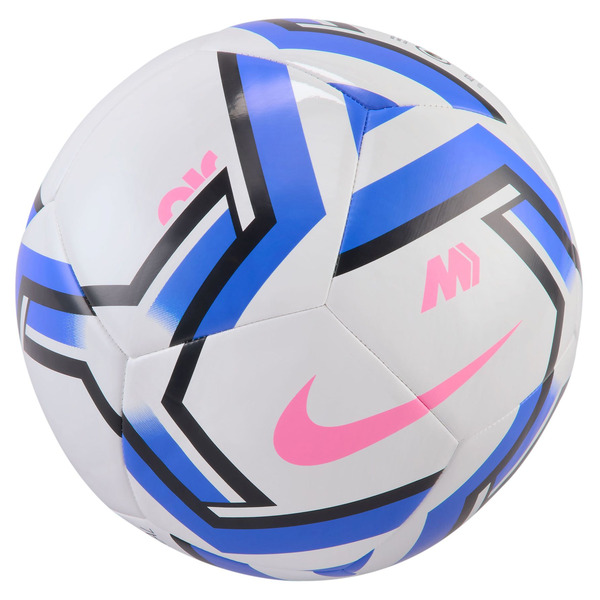 Nike Mercurial Fade Soccer Ball, Size 4 - White/Racer Blue/Pink Blast