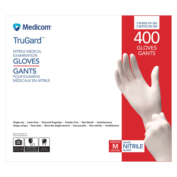 Medicom Nitrile Gloves, Medium Same-Day Delivery | Costco