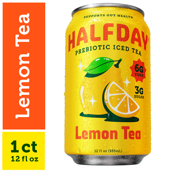 Halfday Prebiotic Lemon Iced Tea Same-Day Delivery or Pickup | The