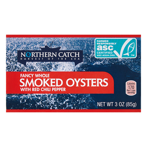 Crown Prince Red Chili Pepper Smoked Oysters