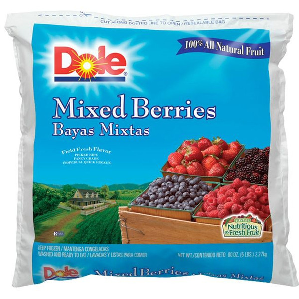 Frozen Dole - Mixed Berries - 5 lbs