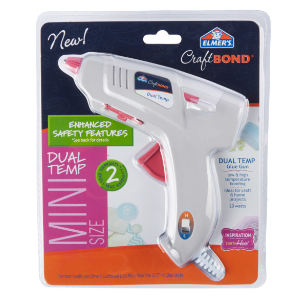 Elmer's Glue Gun, Dual Temp, Mini Size