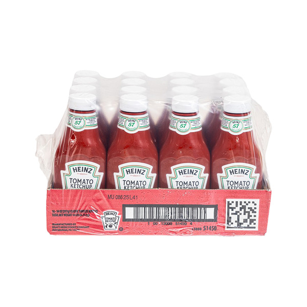 Heinz - Tomato Ketchup, Classic Squeeze Bottle - 16/14 oz bottles