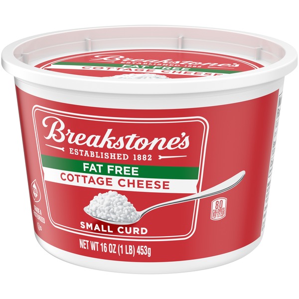 Breakstone S Fat Free Small Curd Cottage Cheese 16 Oz Instacart