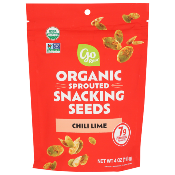 Go Raw Organic Chili Lime Sprouted Snacking Seeds