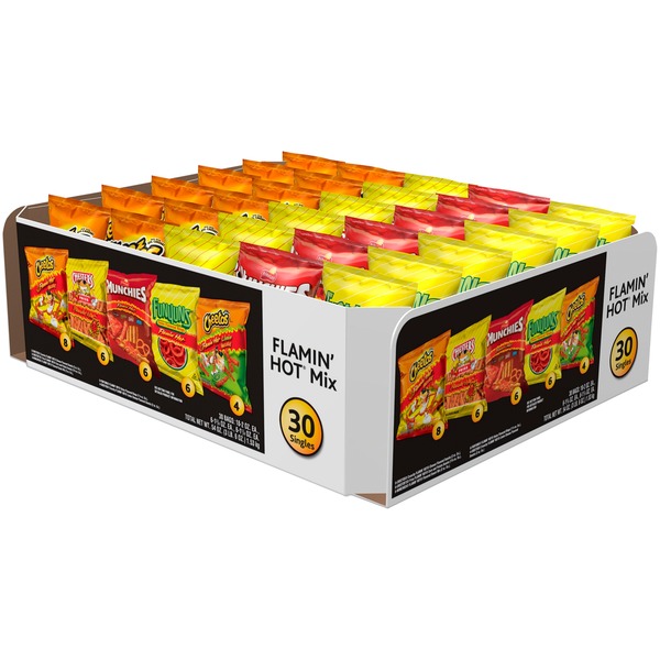 Flamin' Hot Mix Variety Pack, Assorted Flavors, Assorted Size Bag, 30