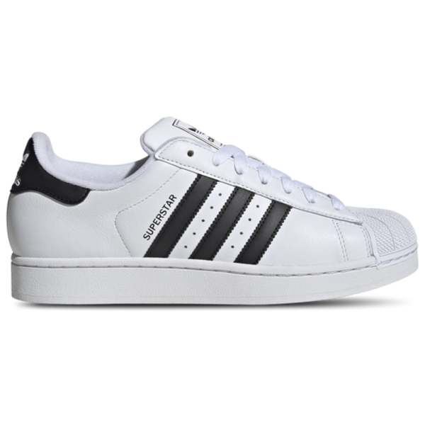 adidas Men's Originals Superstar 2 Casual Shoes, Size 10 - White & Black