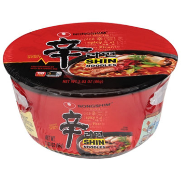 Nongshim Gourmet Spicy Shin Noodles
