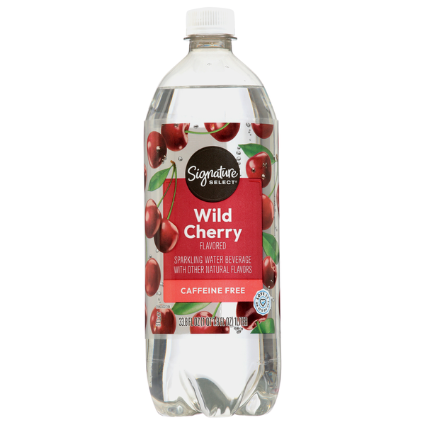 Signature SELECT Sparkling Water Beverage, Wild Cherry