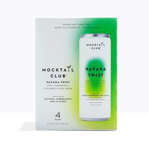 Mocktail Club Havana Twist, Non Alcoholic Cocktails, Lightly Sparkling