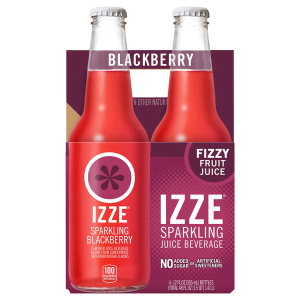 Juice=Juice バーイベ④ IZZE Sparkling Blackberry Juice Beverage Same-Day Delivery or