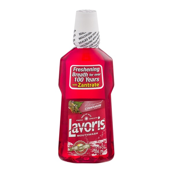 Lavoris Mouthwash Cinnamon Flavor (15 fl oz) Instacart