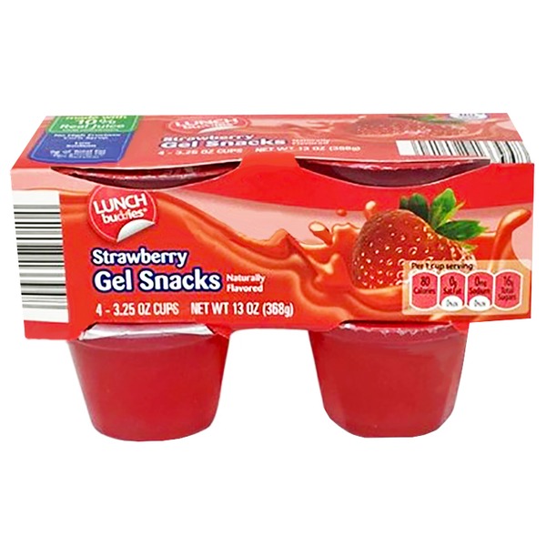 Lunch Buddies Strawberry Gel Cups Same-Day Delivery or Pickup | ALDI