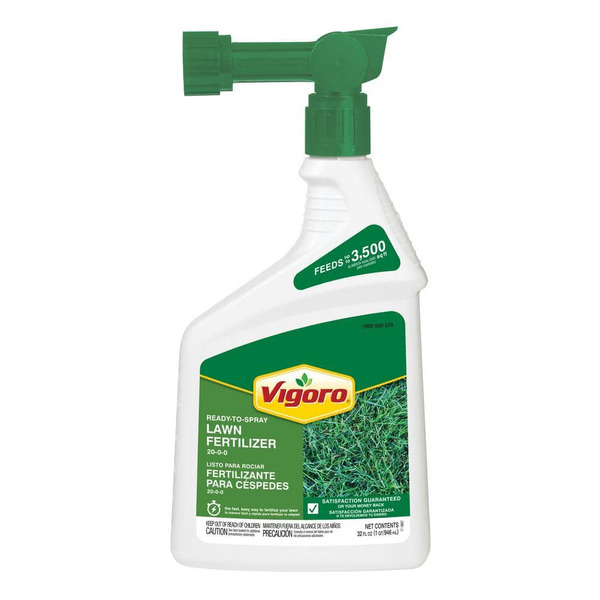 Vigoro 32 Oz. 3,500 Sq. Ft. All Season Ready-to-spray Concentrate Liquid Lawn Fertilizer