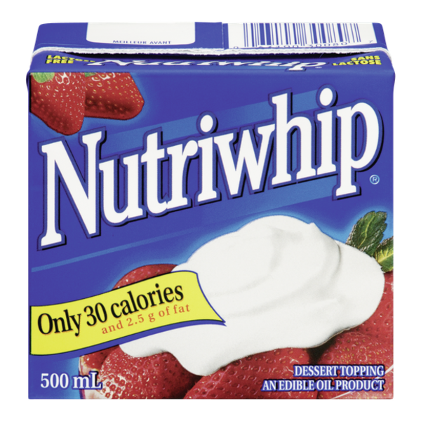 Nutriwhip Whip Topping (500 ml) from Loblaws Instacart