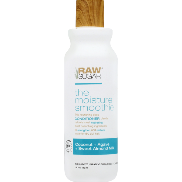 Raw Sugar Conditioner, The Moisture Smoothie (18 oz) Instacart