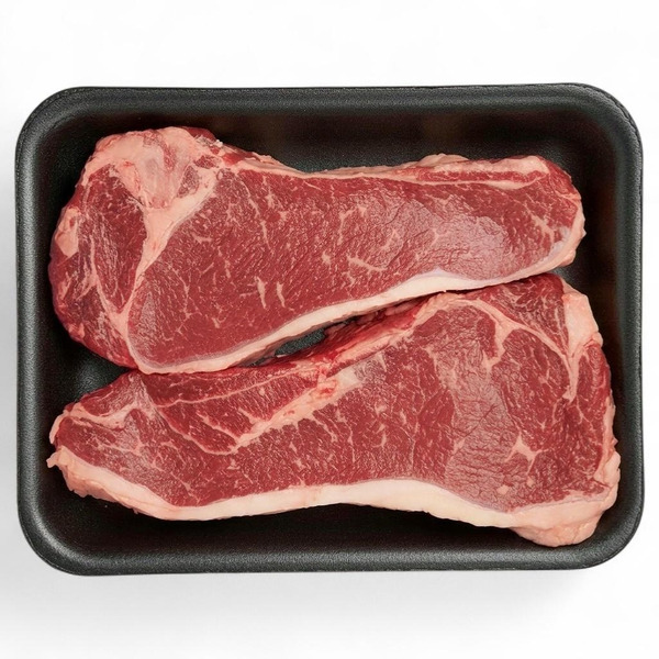 Beef Loin New York Steak Bone-In Thin Cut