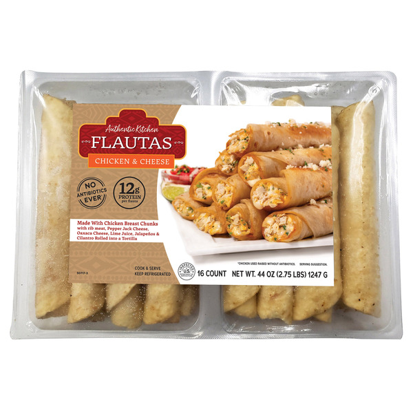 Authentic Kitchen Chicken Flauntas, 44 oz