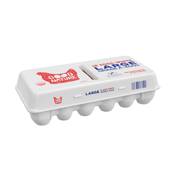 Good Natured Selects 18ct Grade A Large Eggs Same-Day Delivery
