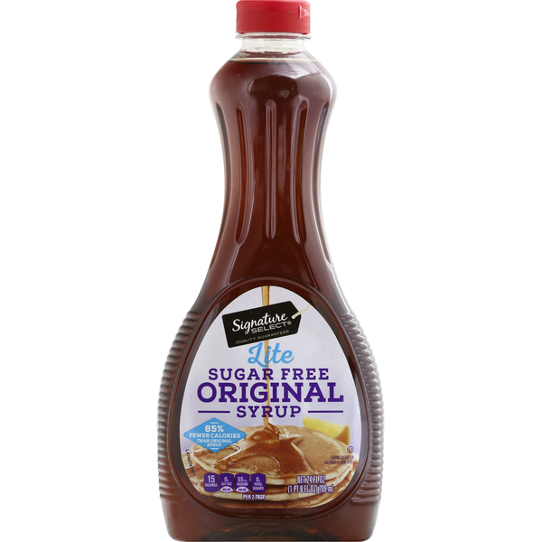 Signature SELECT Syrup, Sugar Free, Lite, Original
