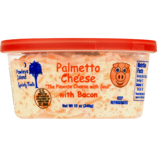 Palmetto Pimiento Cheese with Bacon (12 oz) from Food Lion Instacart