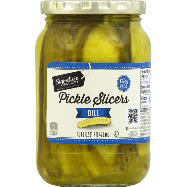 Signature SELECT Pickle Slicers, Dill