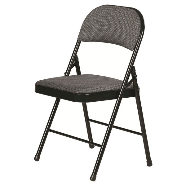 Peakform Fabric Padded Folding Chair - Black