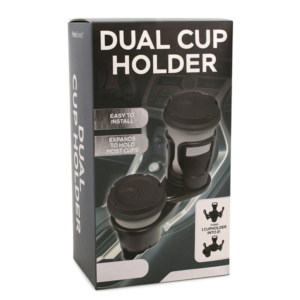 PrimeConnect Dual Expandable Car Cup Holder