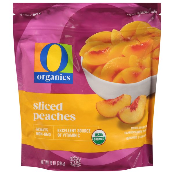 O Organics Sliced Peaches