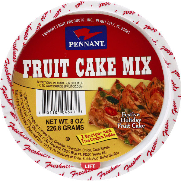 Pennant Fruit Cake Mix