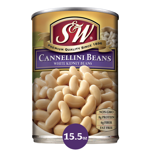 S&W Cannellini White Kidney Beans