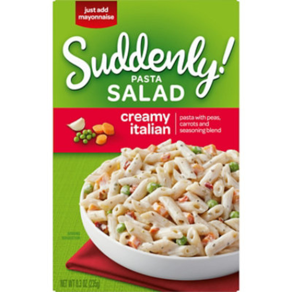 Suddenly Pasta Salad Creamy Italian