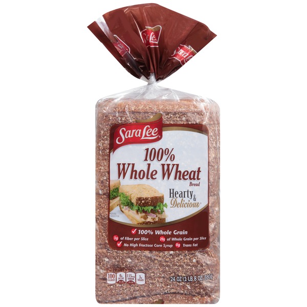 Sara Lee Bread, 100 Whole Wheat (24 oz) from Smart & Final Instacart