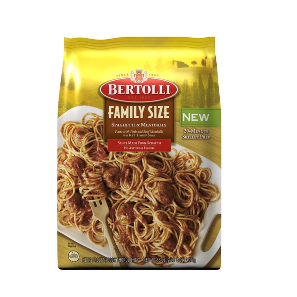 bertolli spaghetti and meatballs