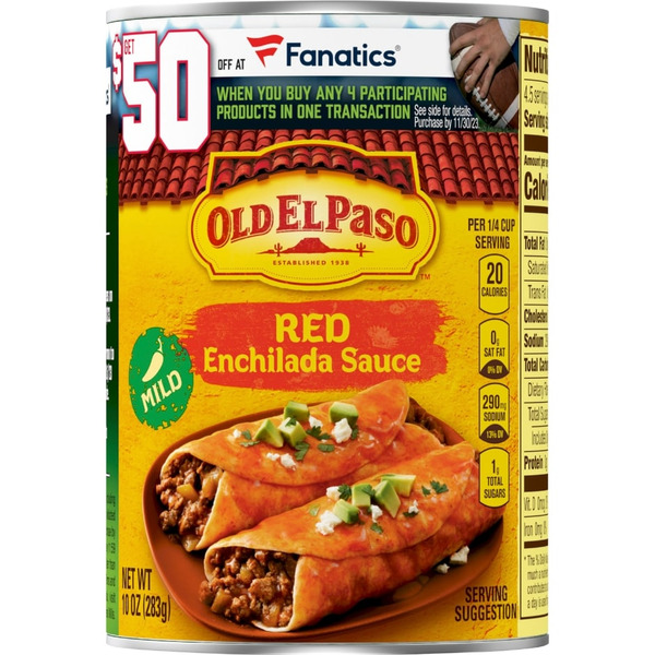 Old El Paso Red Enchilada Sauce Mild 10oz